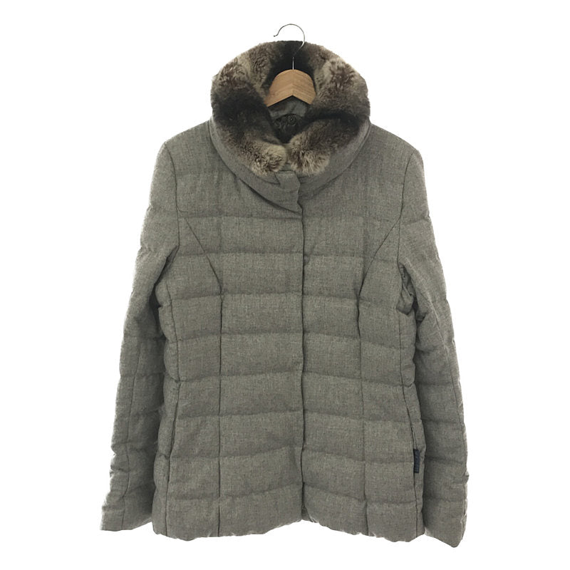 サイズ40CELINE  vintage down jacket rabbit fur