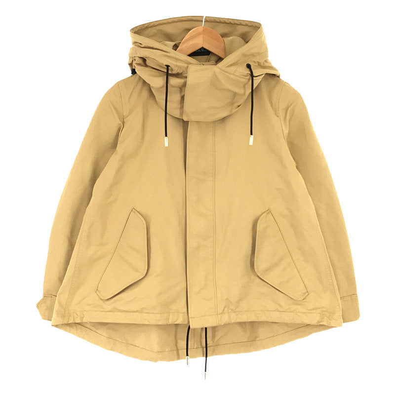 THE RERACS / ザリラクス | 2019SS | M65 SHORT MODS COAT ポリエステル ナイロン ショート モッズ コート  | 36 | ベージュ | レディース