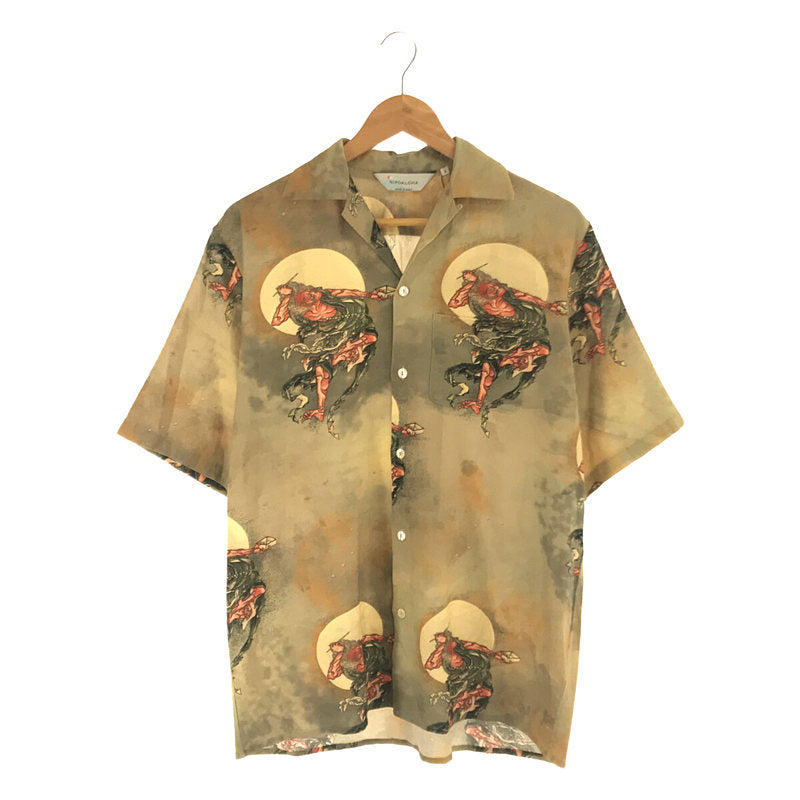 NIPOALOHA / ニポアロハ | WENCHANG STAR CHART SHORT SLEEVE ALOHA