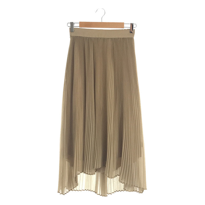 【미품】 styling / kei shirahata / 스타일링 / 케이시라하타 | 2023SS | 오간 더 플리츠 스커트 | 0 | 모카 | 여성