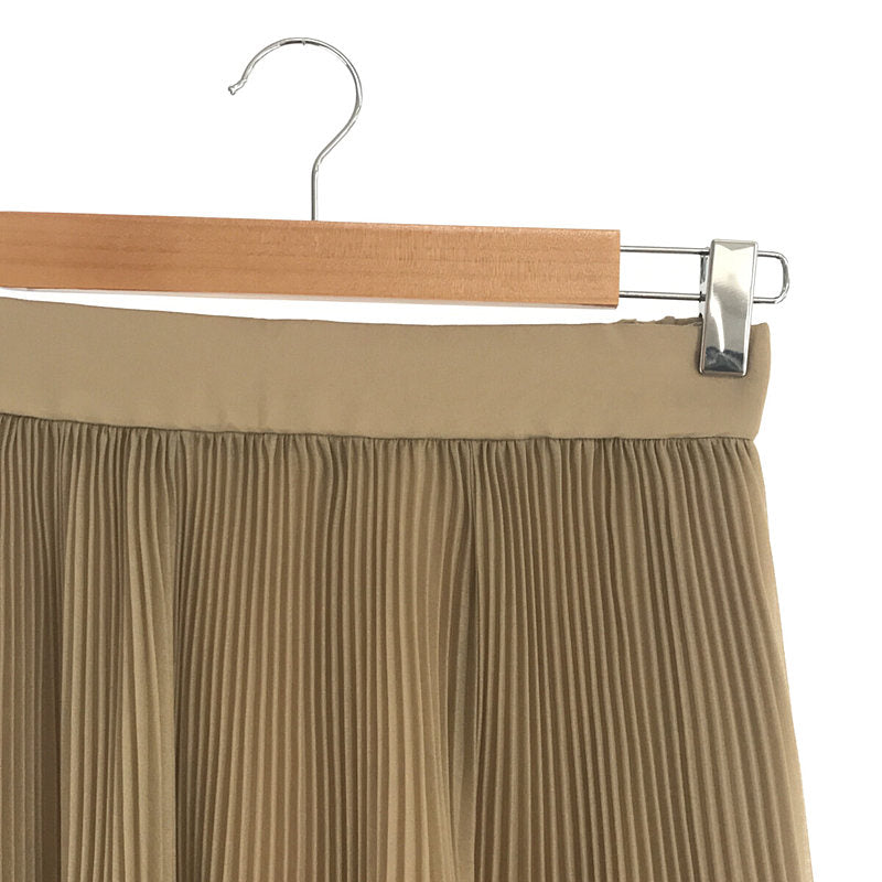 【미품】 styling / kei shirahata / 스타일링 / 케이시라하타 | 2023SS | 오간 더 플리츠 스커트 | 0 | 모카 | 여성