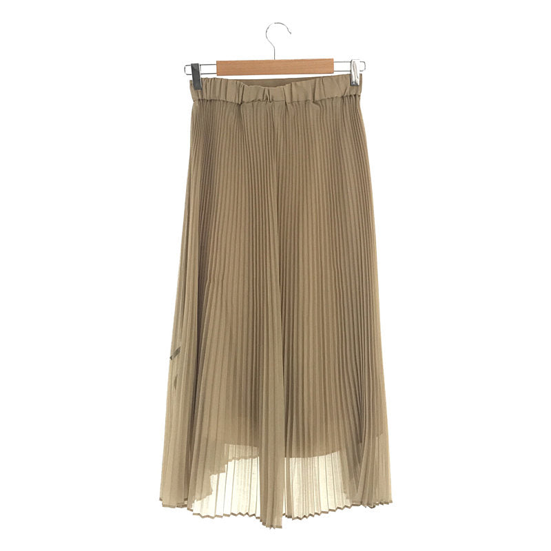 【미품】 styling / kei shirahata / 스타일링 / 케이시라하타 | 2023SS | 오간 더 플리츠 스커트 | 0 | 모카 | 여성