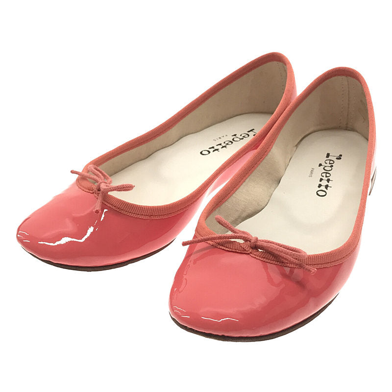 Repetto レペット 赤 エナメル バレエシューズ フラット - 靴