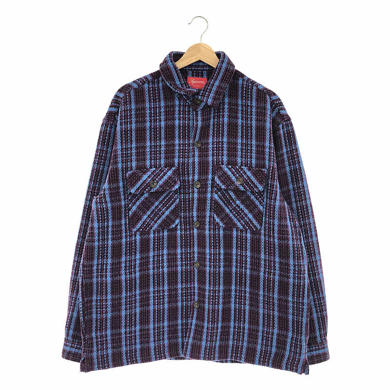 supreme heavy flannel shirt ヘビーネルシャツ (L)