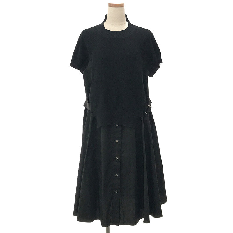sacai / サカイ | Cotton Knit Dress ワンピース | 1 | – KLD