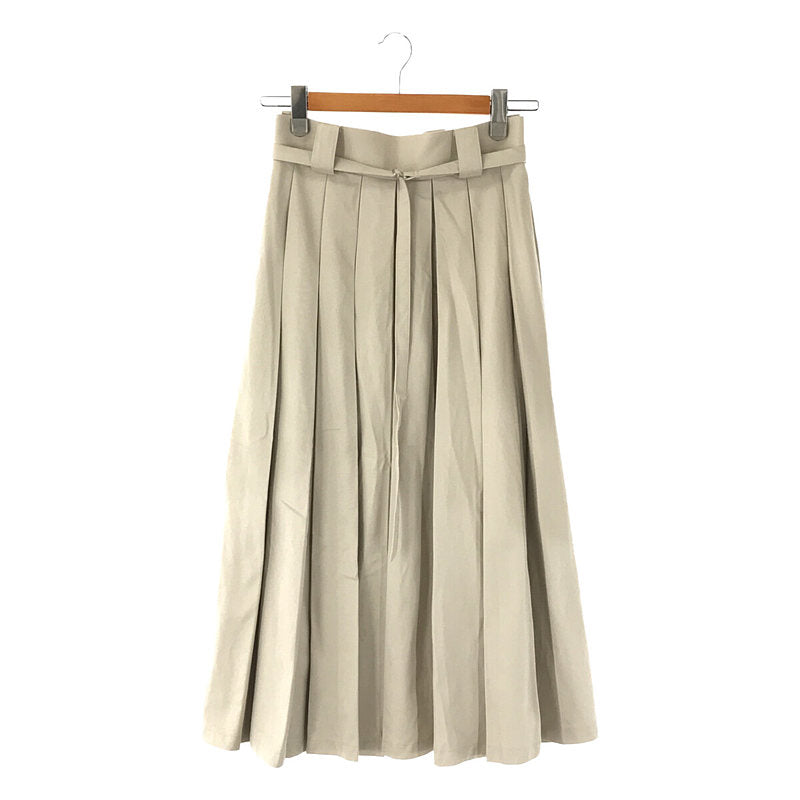 レディースsuper tuck long skirt（スーパータックロングスカート） S