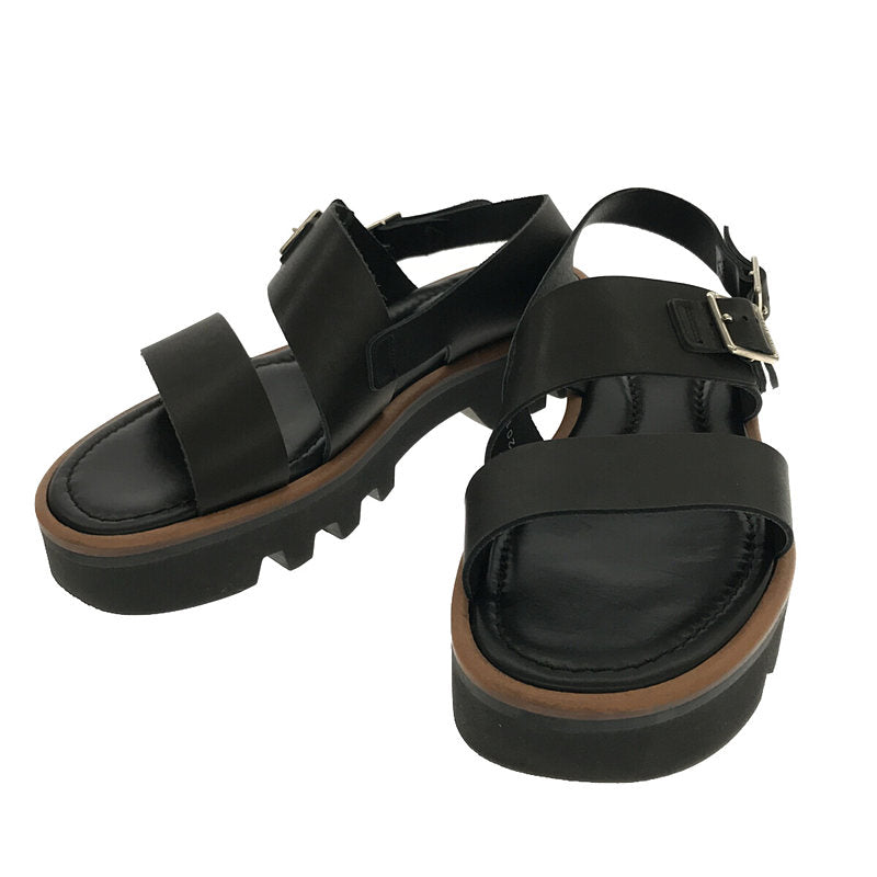 AURALEE / オーラリー | Leather Belt Sandals Made By foot the 