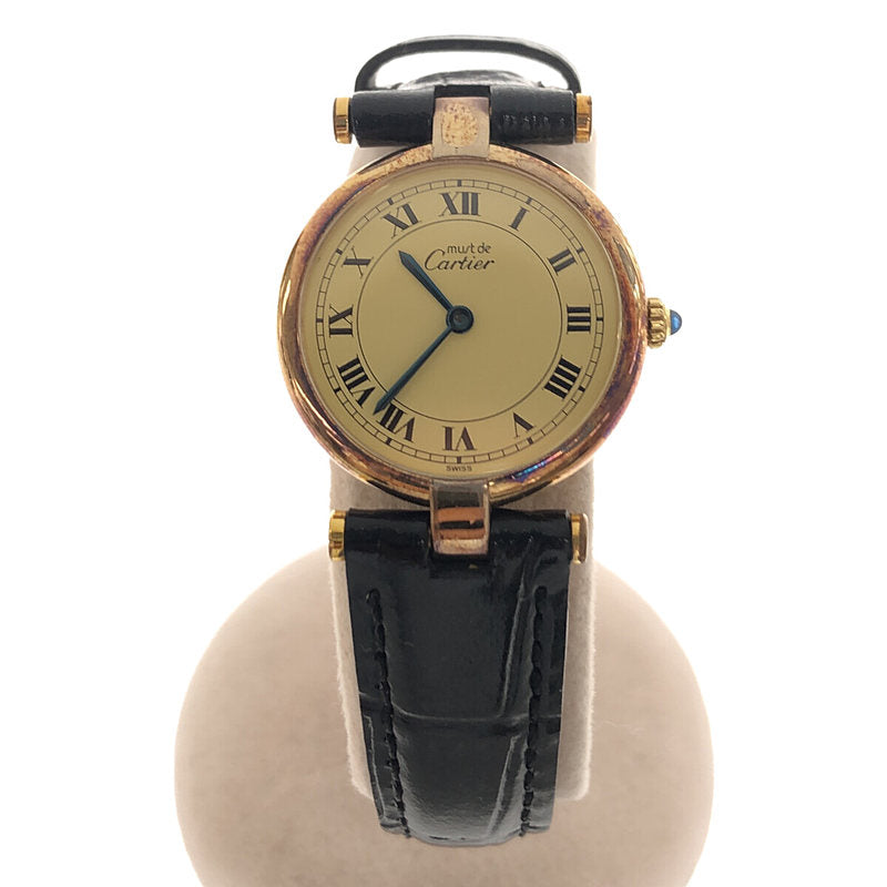 Cartier / カルティエ | マストヴァンドーム 腕時計 | ブラック 