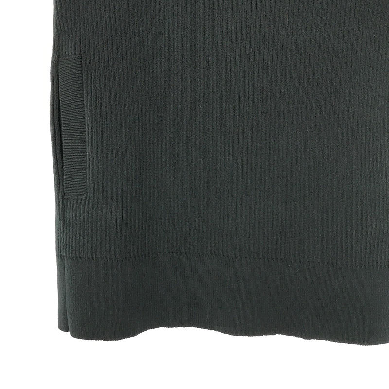 sacai / 사카이 | 2016 | 이너 부착 백 슬릿 리브 니트 | 2 | 블랙 | 여성