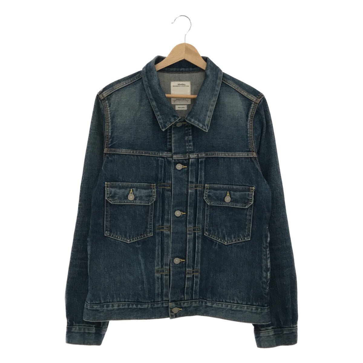 説明文通りお値下げ不可です[美品]VISVIM D1001 DENIM JACKET デニムジャケット