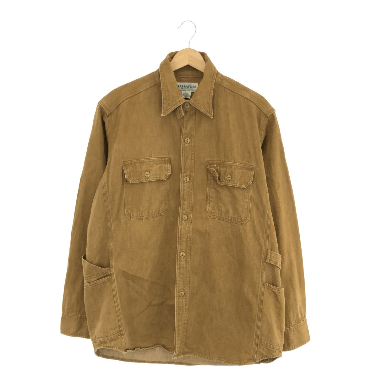 SASSAFRAS / ササフラス | GARDENER SHIRT ガーデナーシャツ | M | – KLD