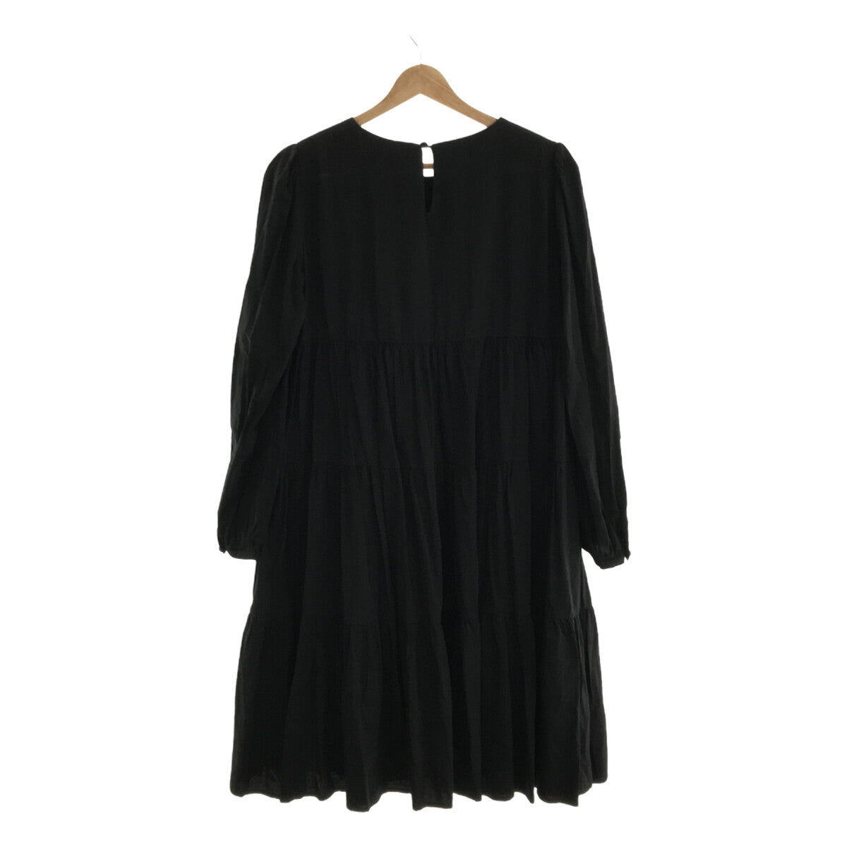 CAROLINA GLASER / 카롤리나 그레이서 | 티어드 원피스 | 블랙 | 여성