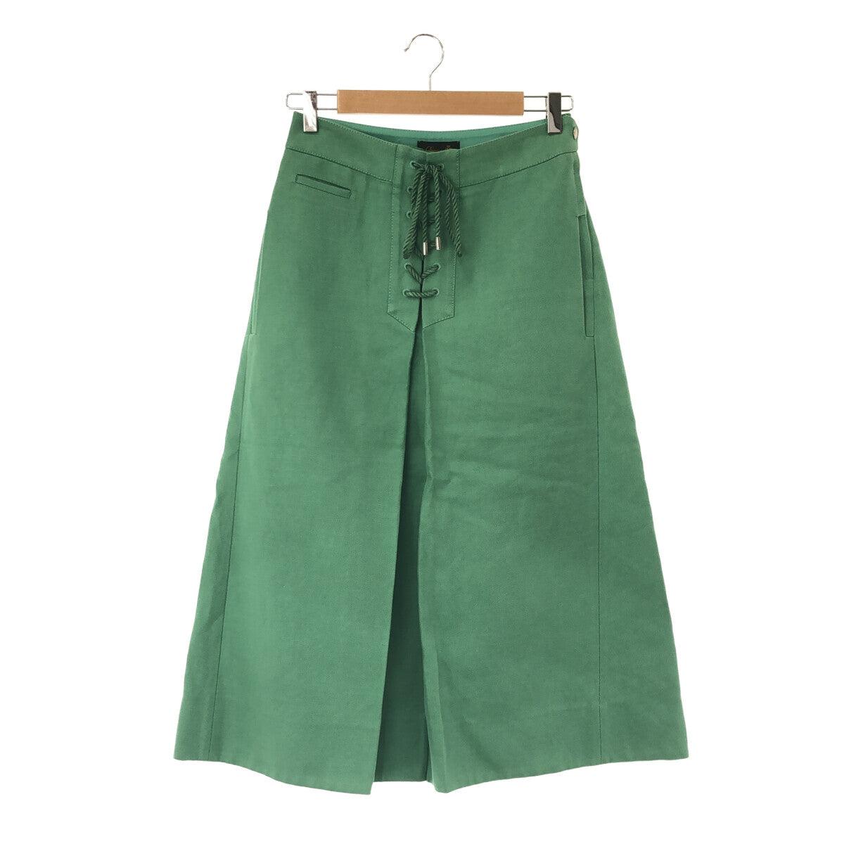 【美品】ドゥロワー　スカート　サイズ36    シャーベットグリーンSサイズ