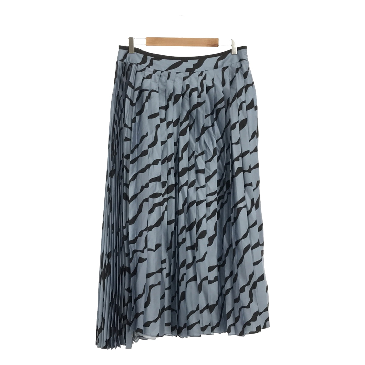 VICTORIA BECKHAM / ヴィクトリアベッカム | wave pleated midi skirt 