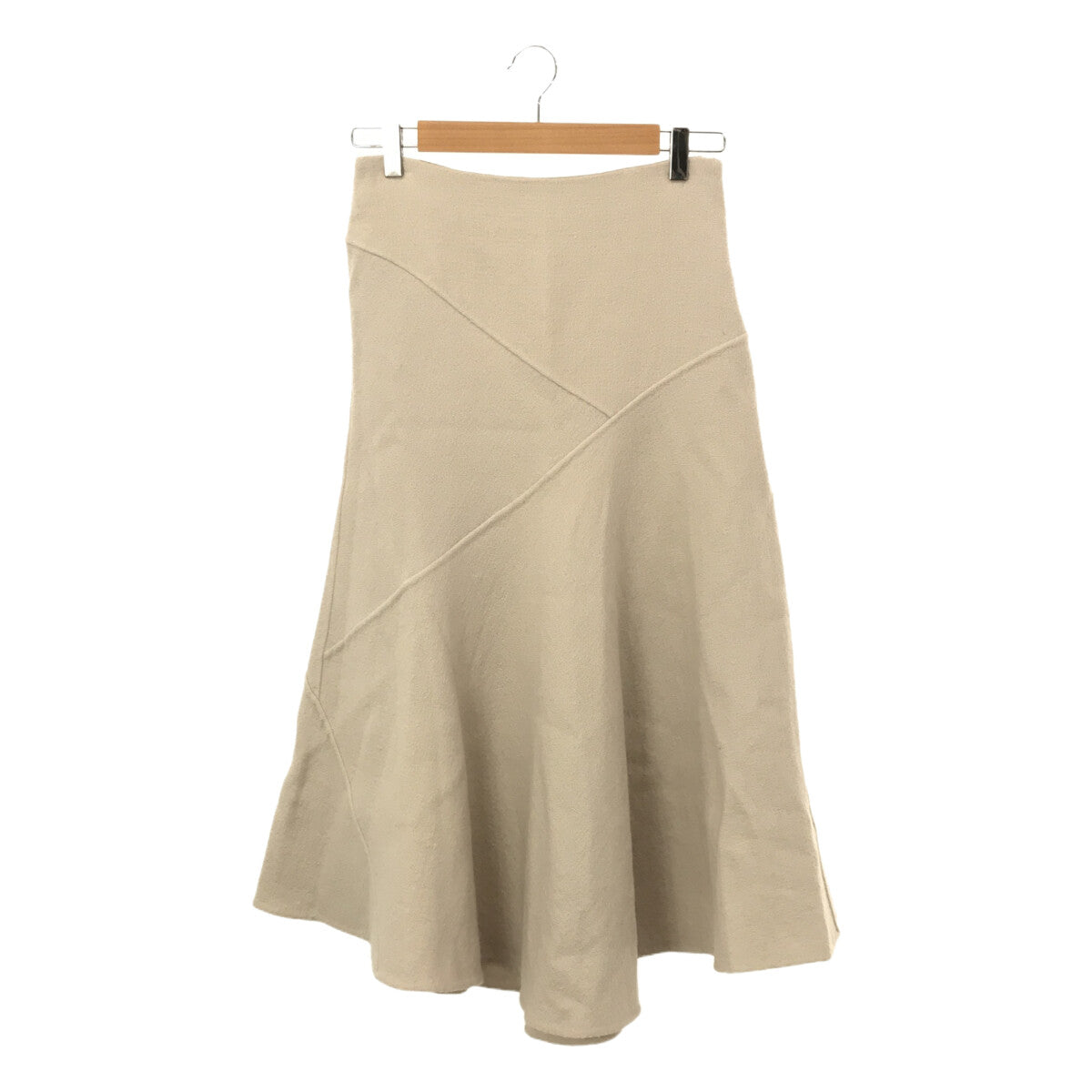 Drawer ドゥロワー ウールスカートスカート - ひざ丈スカート