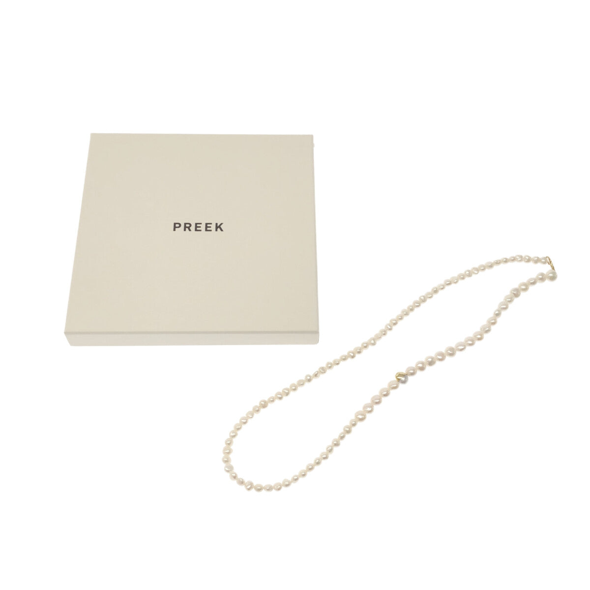 Preek / プリーク | 2022AW | IENA取扱い BAROQUE PEARL LARIAT パール