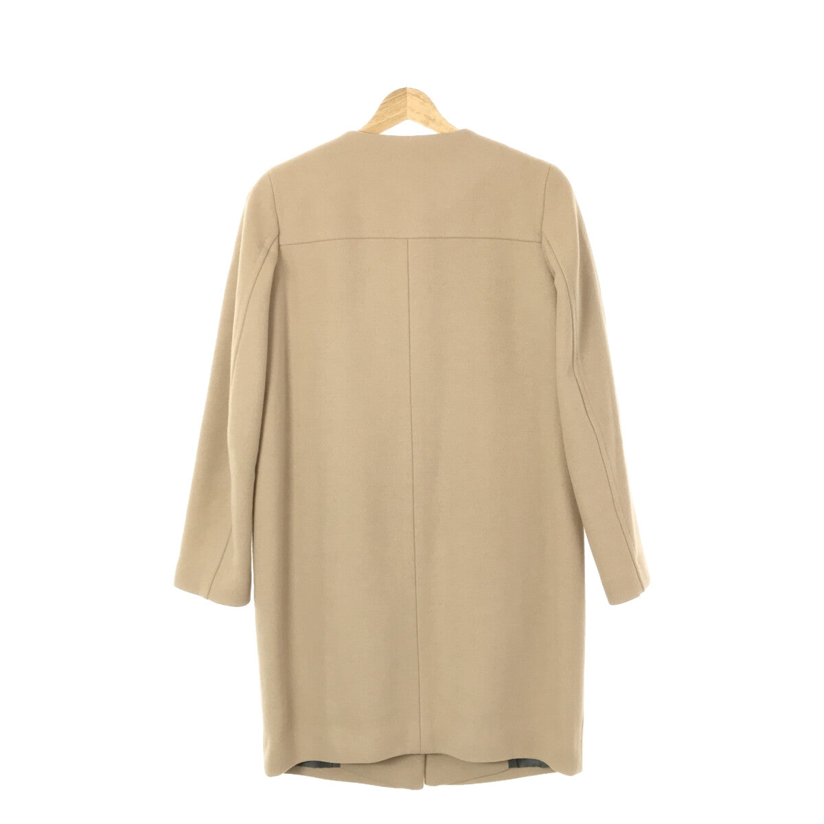 TOMORROWLAND 系列 |羊毛麥爾登呢無領夾克 | 38 |米色 |女性的