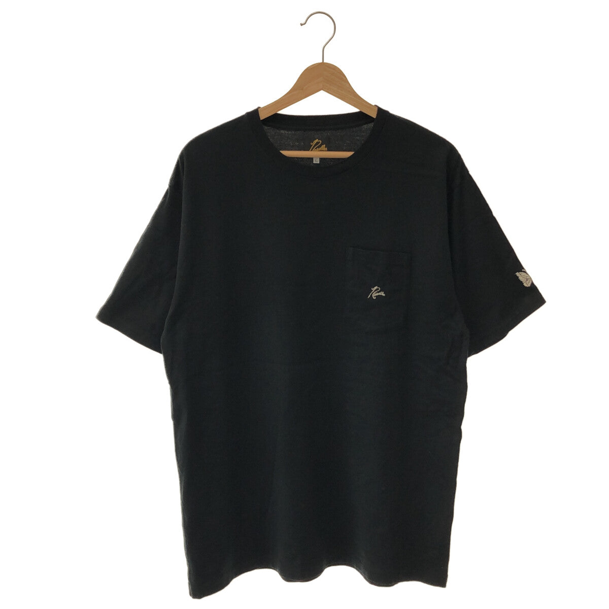 Needles / ニードルス | パピヨン 刺繍ロゴ ポケット Tシャツ | L | – KLD