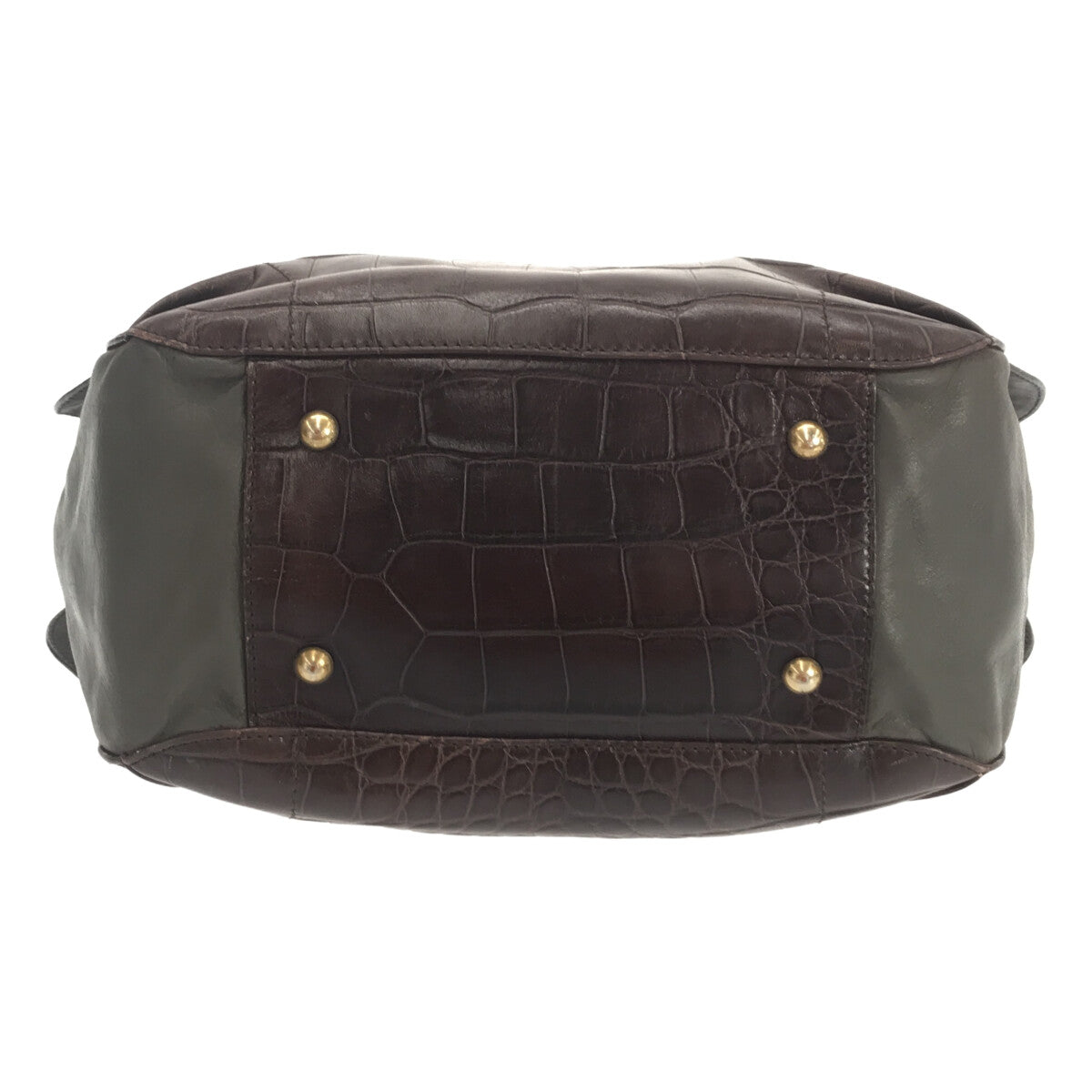 FURLA / 훌라 | 악어 형 푸시 토트 백 | 브라운 | 여성