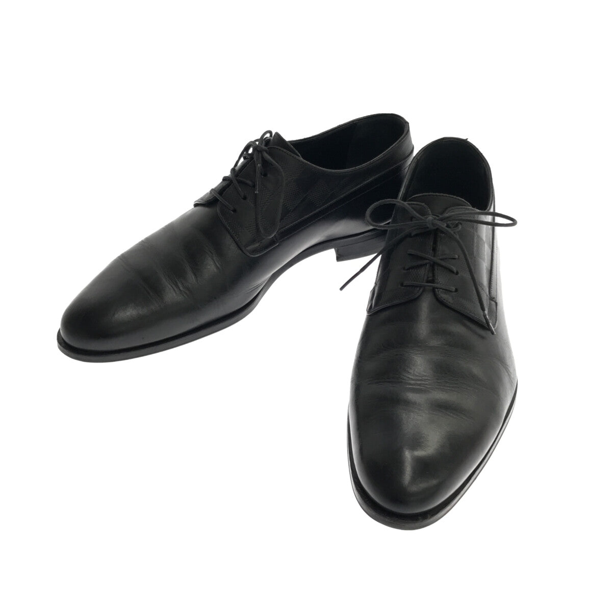 ルイヴィトン LOUIS VUITTON ローファー ダミエ カーフレザー シューズ 靴 メンズ 6 1/2(25.5cm相当) ブラック