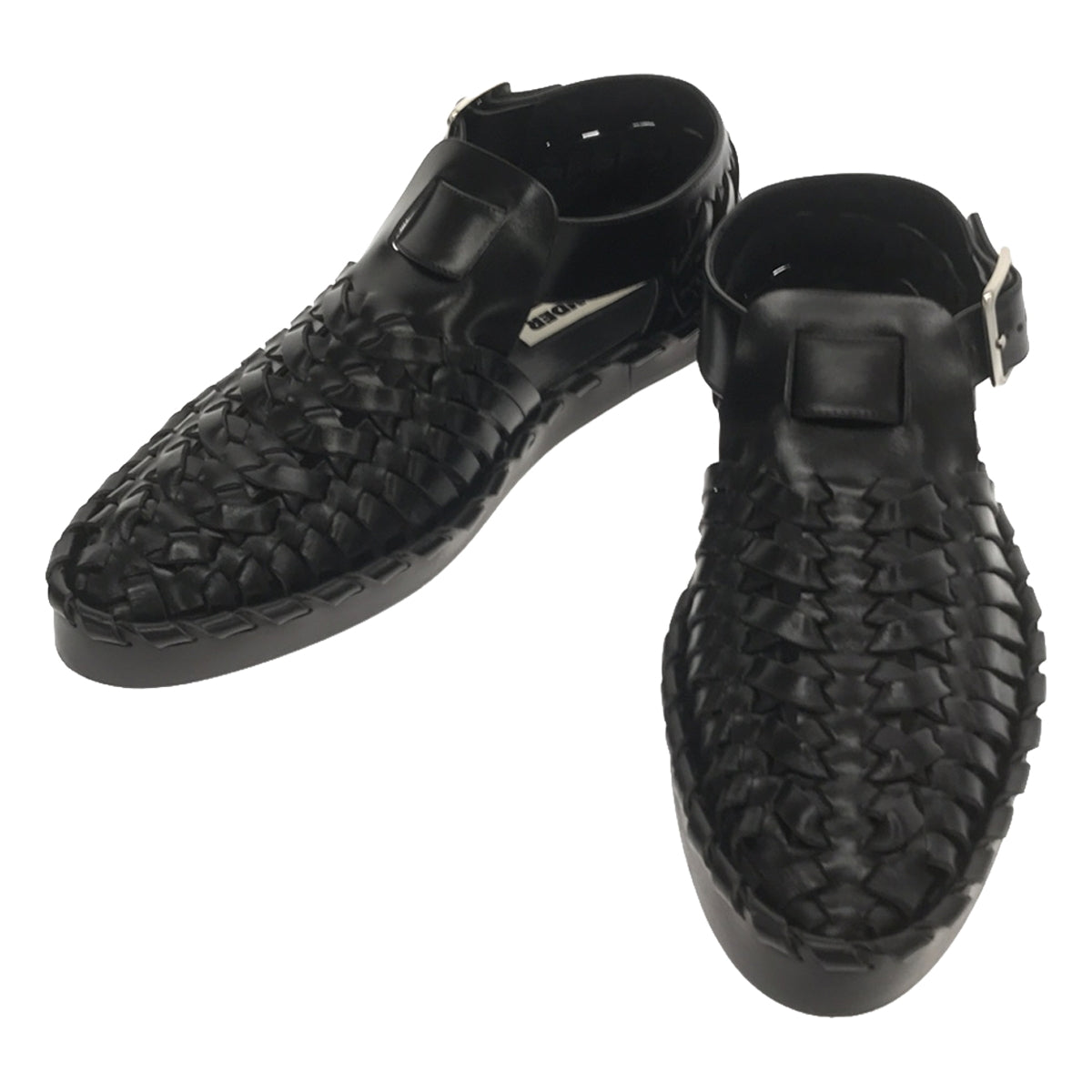 19184円 靴/シューズJIL SANDER / ジルサンダー | Woven Leather Flat Sandal サンダル | 37 | レディース