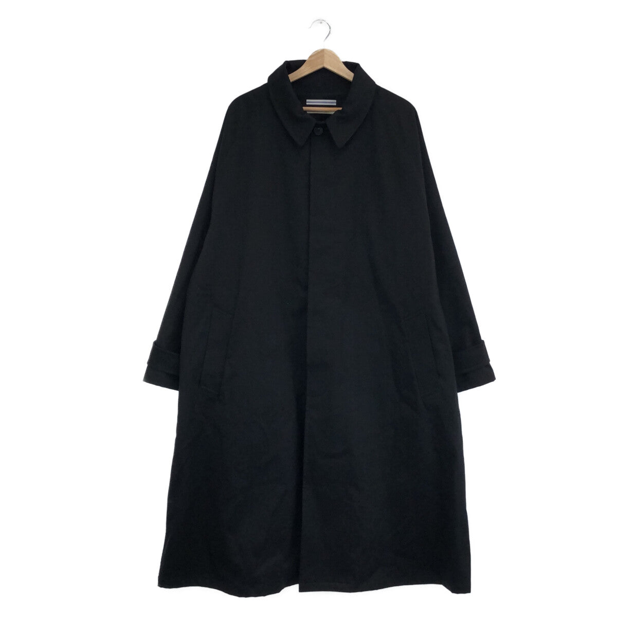 Cristaseya / クリスタセヤ | OVERSIZED TRENCH WITH LEATHER PATCH トレンチコート | M |