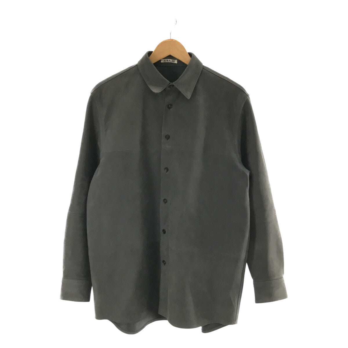 AURALEE / オーラリー | 2020AW NUBUCK LEATHER BIG SHIRTS ヌバック