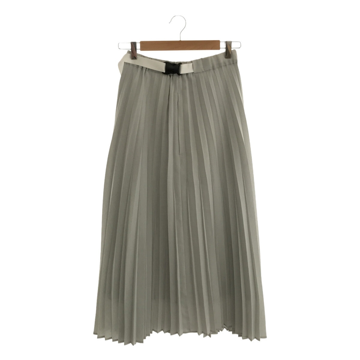itochi / 服屋 イトチ | pacla⁺ half way accordion pleated skirt スカート | M | アイスグレー | レディーススカート