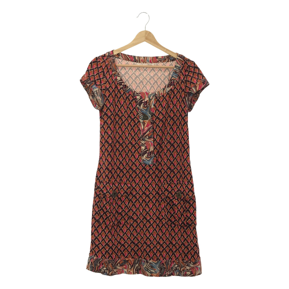 黛安馮芙絲汀寶 |全身印花迷你連身裙 |尺寸 6 |女性的