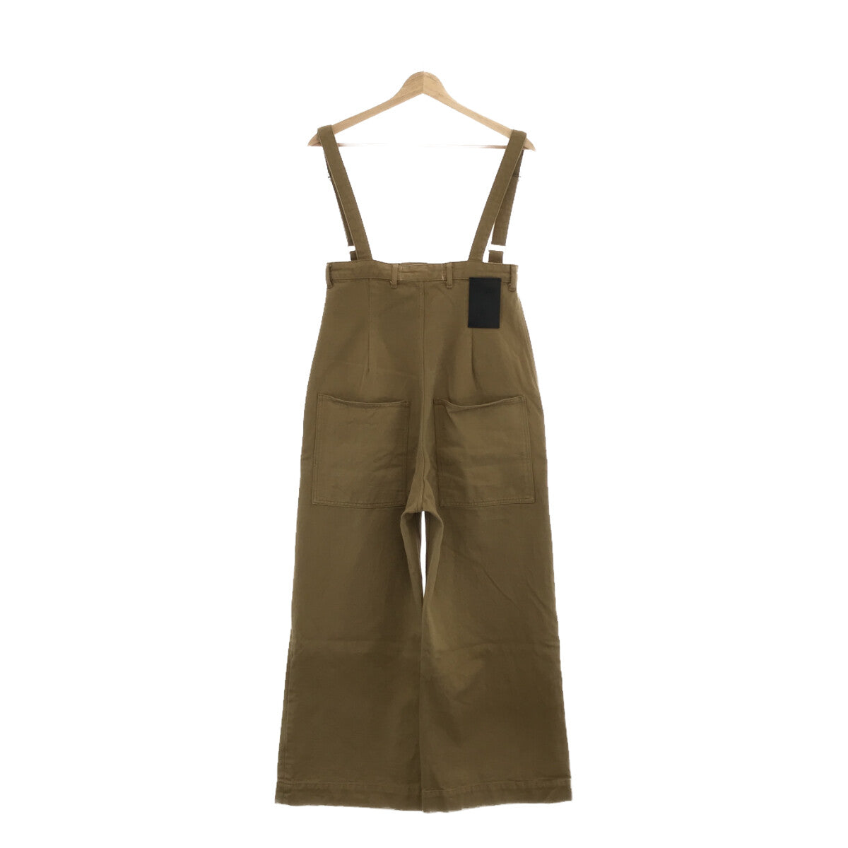 【미품】 LIVINGTONE / 리빈톤 | 2023AW | × Ron Herman Super high-rise w/suspenders 팬츠 | 36 | 카키 | 여성