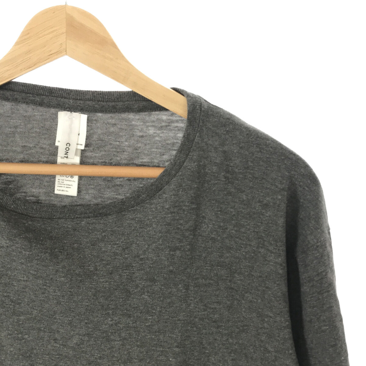 YAECA CONTEMPO |棉質圓領T卹 | S |女性的