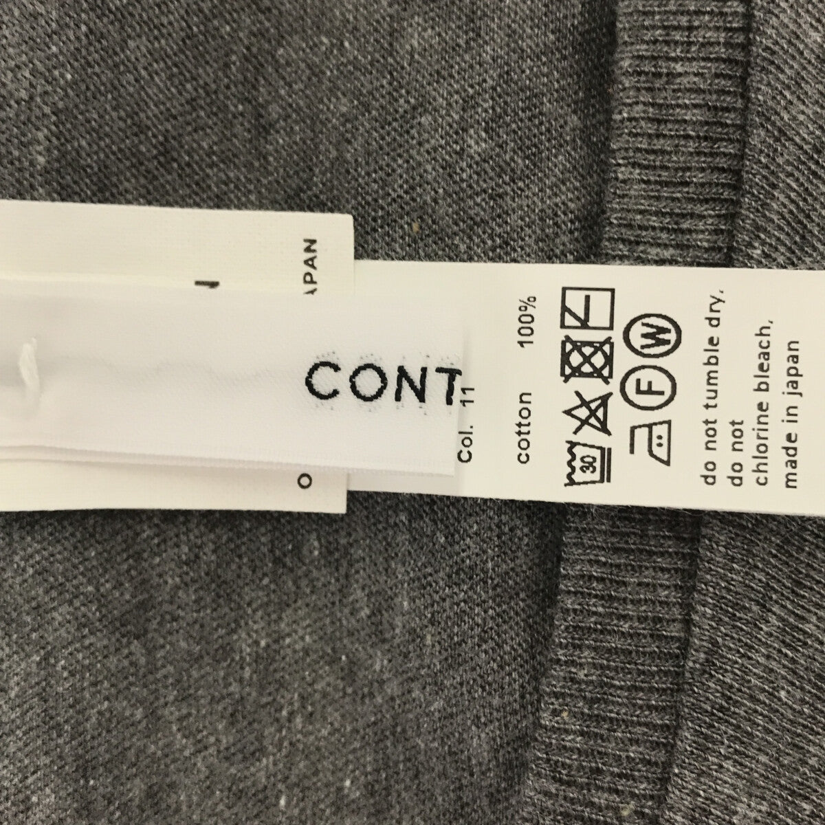 YAECA CONTEMPO |棉質圓領T卹 | S |女性的