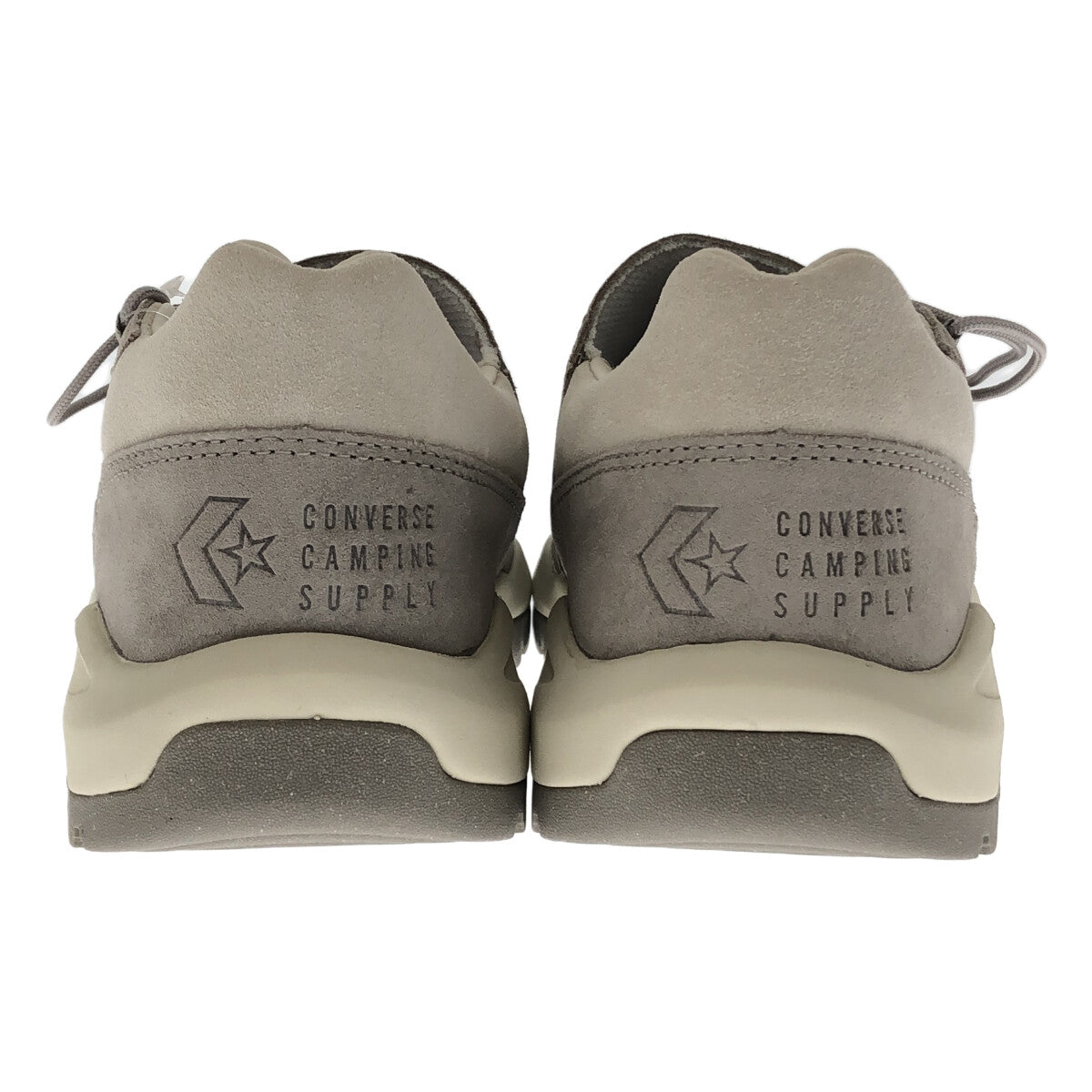 【신품】 CONVERSE / 컨버스 | OSS CP / meanswhile / 가죽 전환 운동화 | 23 | 화이트/그레이 | 여성