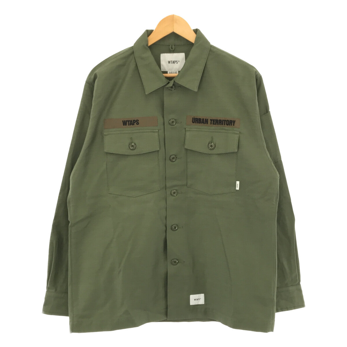 美品】 WTAPS / ダブルタップス | BUDS/LS/COTTON. SATIN / 202BRDT 