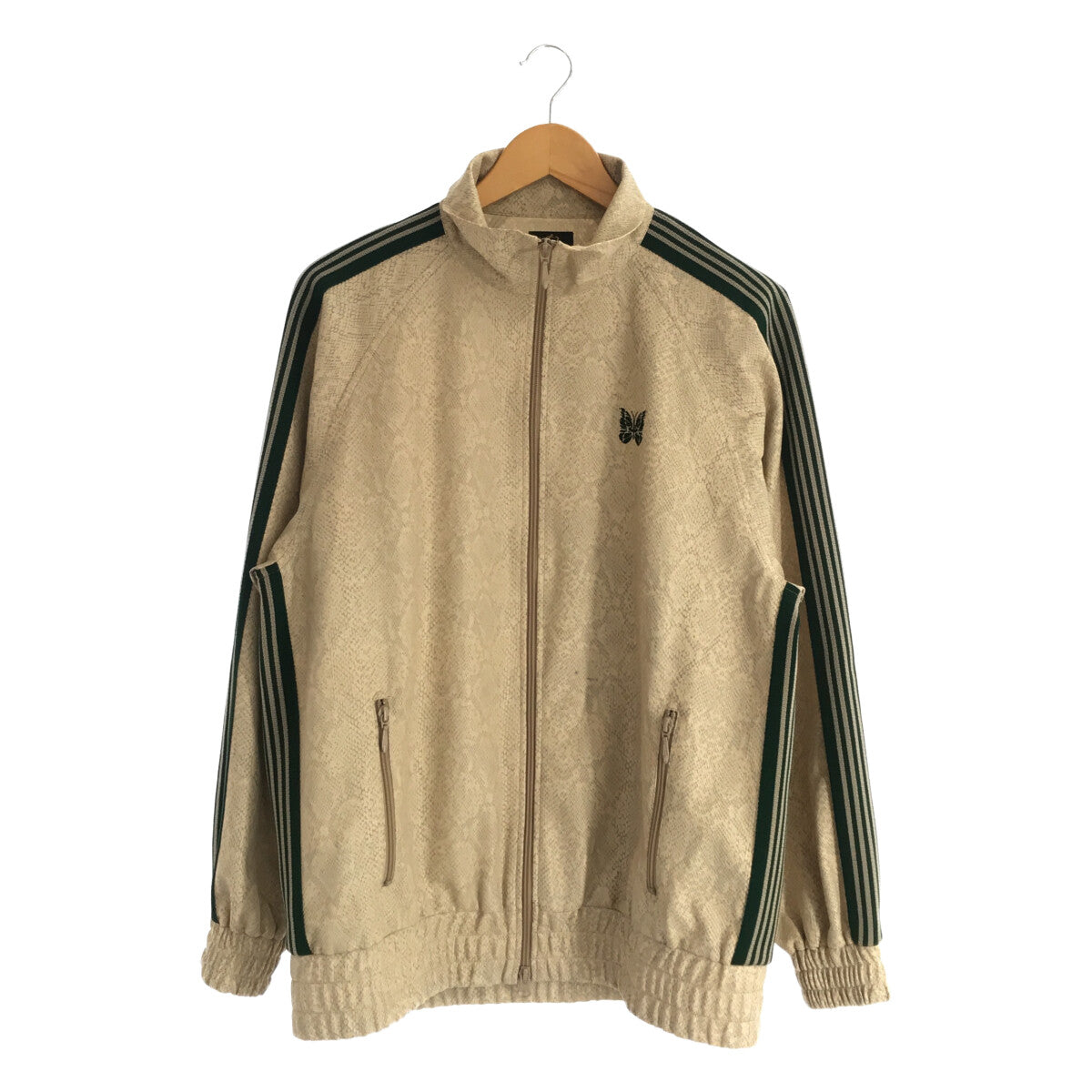 Needles / ニードルス | Track Jacket - Synthetic Leather / Python シンセティック レザー  パイソントラック ジャケット | Ｍ |