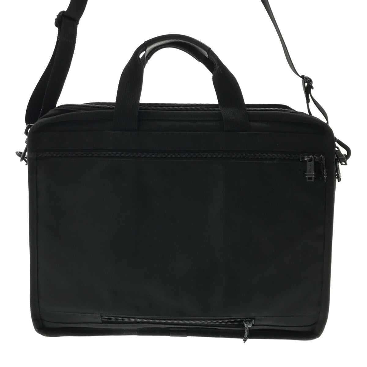 【미품】 TUMI / 투미 | 2way 어깨 포함 가죽 전환 나일론 비즈니스 토트 백 / 서류 가방 | 블랙 | 남성