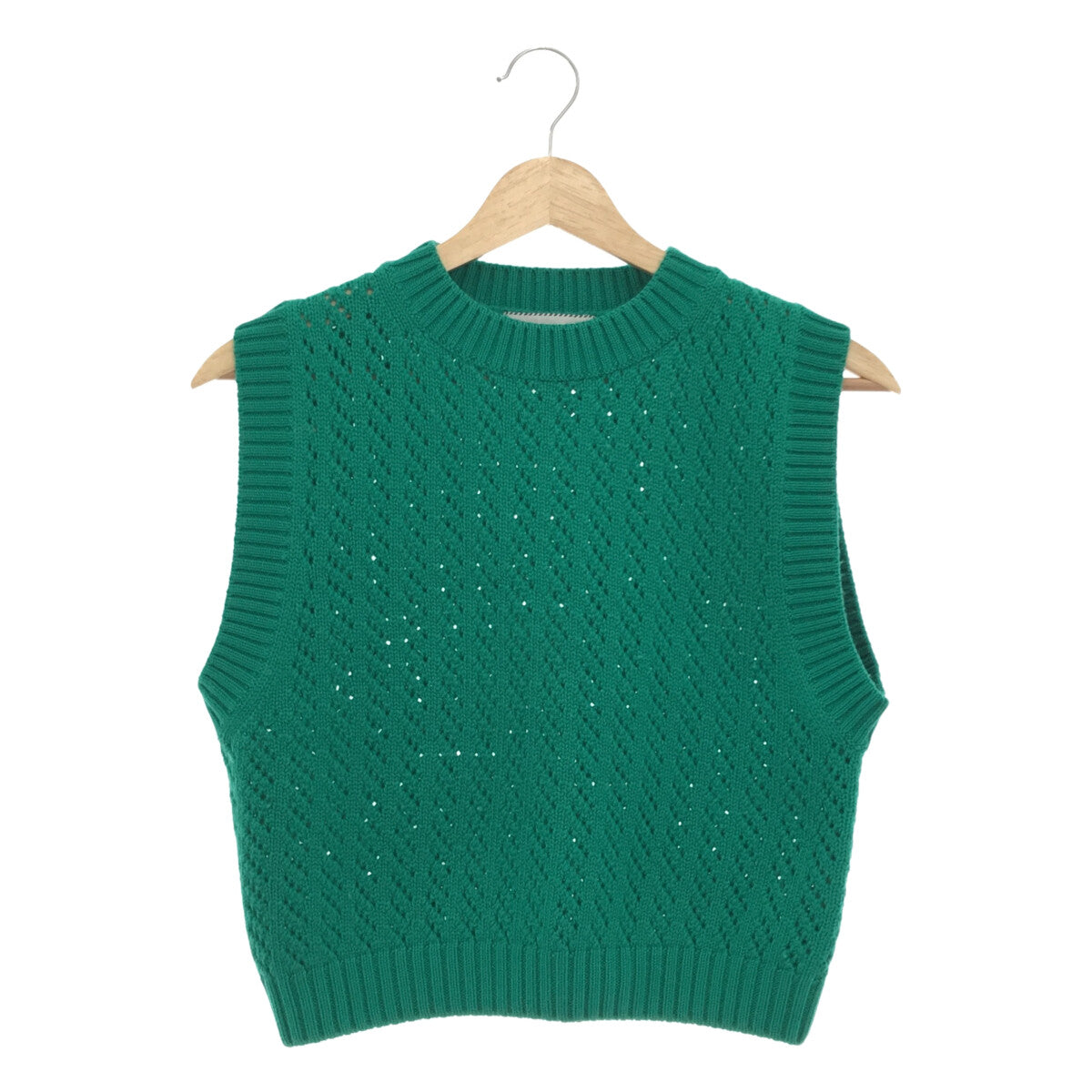 Ron Herman / 론허먼 | × TEN. 울 니트 조끼 | 그린 | 여성