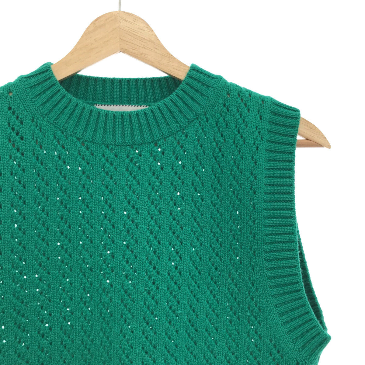 Ron Herman / 론허먼 | × TEN. 울 니트 조끼 | 그린 | 여성