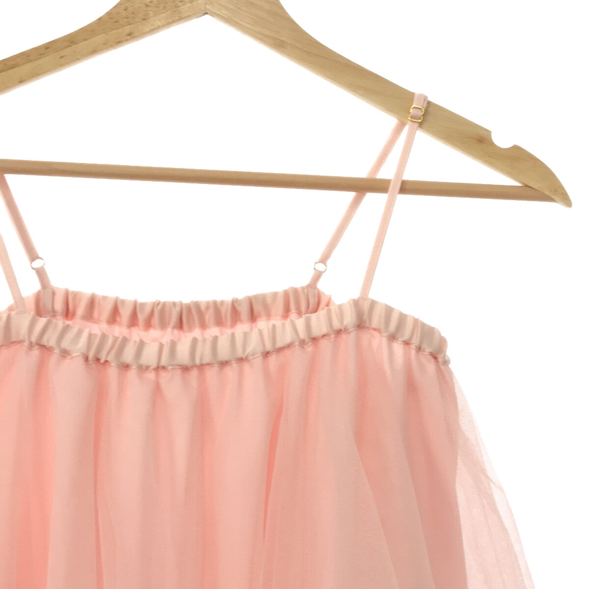 查爾斯查頓 | 2023SS |薄紗分層迷你連身裙 |