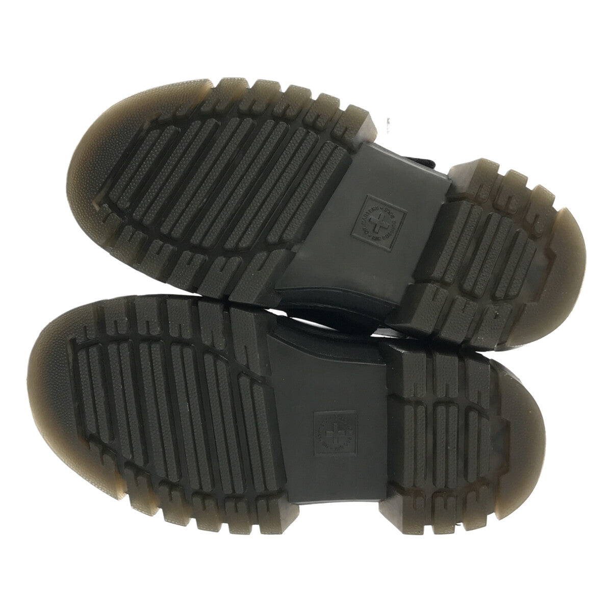 【美品】  Dr.Martens / ドクターマーチン | × HEAVEN BY MARC JACOBS / ヘブンバイマークジェイコブス RICKI ストラップレザーサンダル | 3 | ブラック | レディース