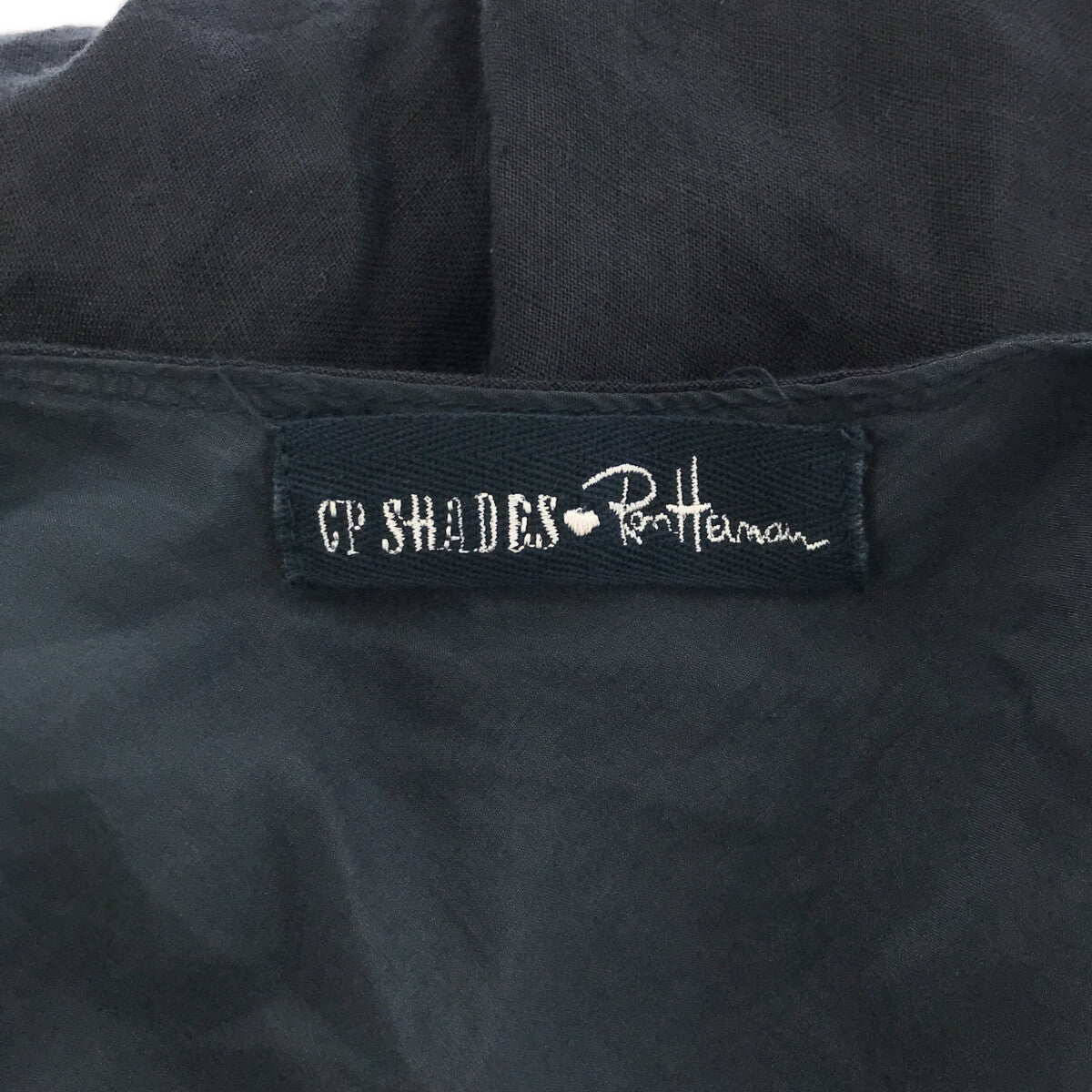 CP SHADES / 씨피 쉐이즈 | × Ron Herman 린넨 티아드 원피스 | XS | 네이비 | 여성