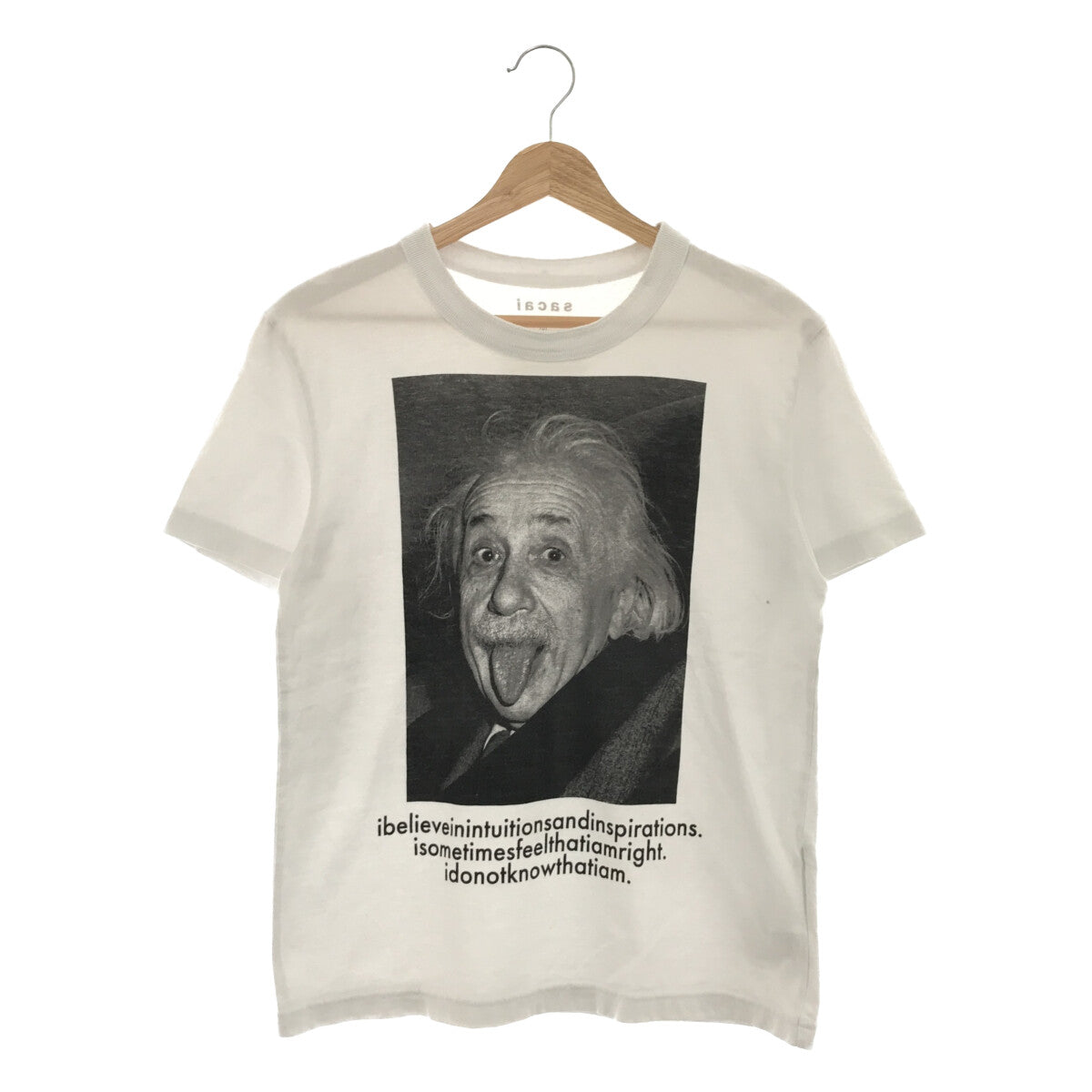 sacai / サカイ | 2020AW | Einstein T-Shirt Tシャツ | 0 | – KLD