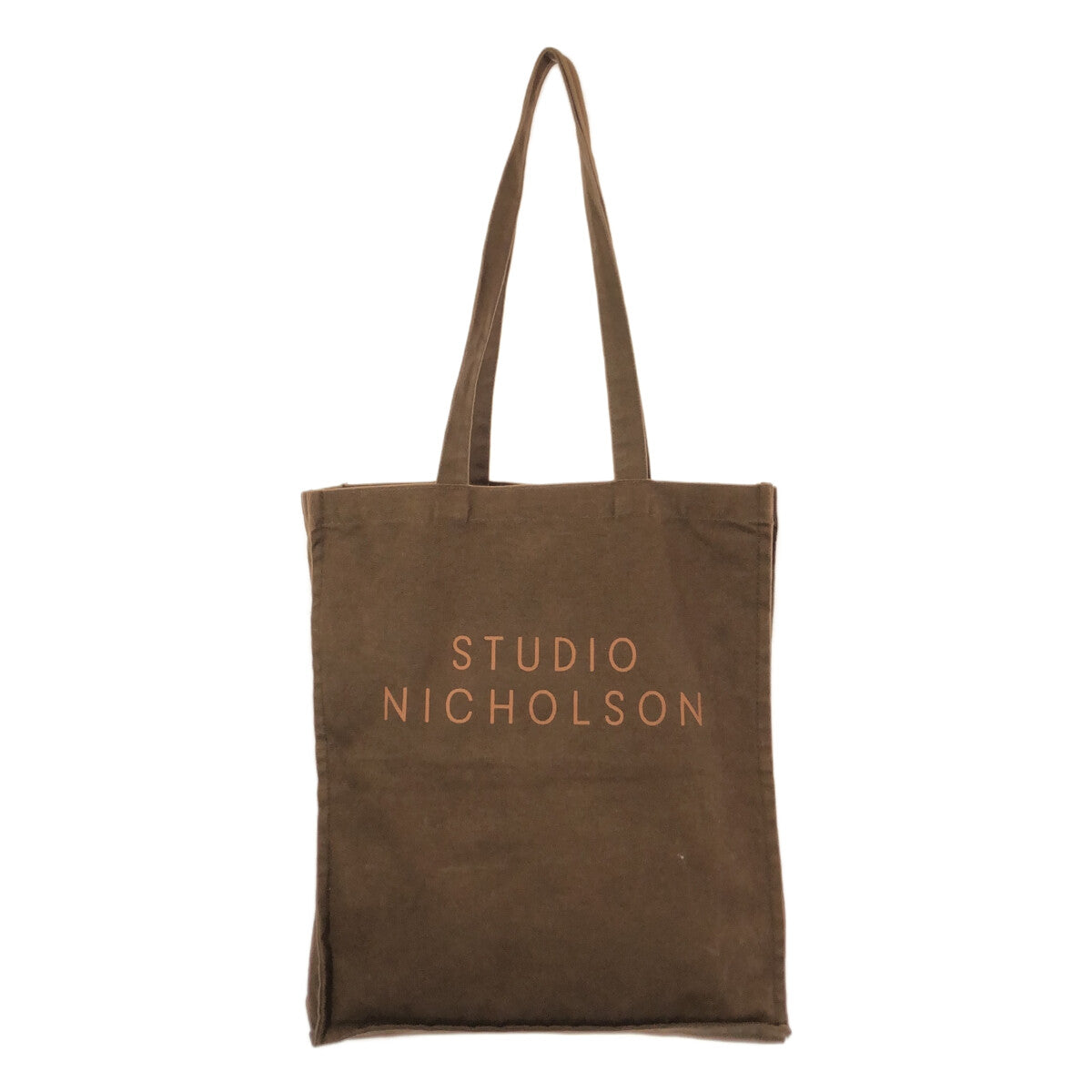 Studio Nicholson / スタジオニコルソン | ロゴ キャンバストート 