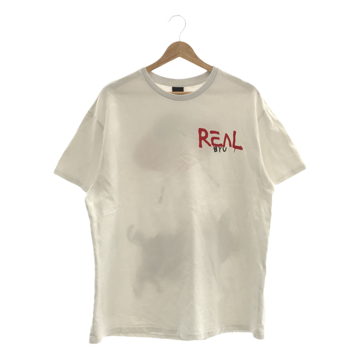REAL BUY / リアルバイ | ロゴ ピッグ 両面 プリント Tシャツ | – KLD