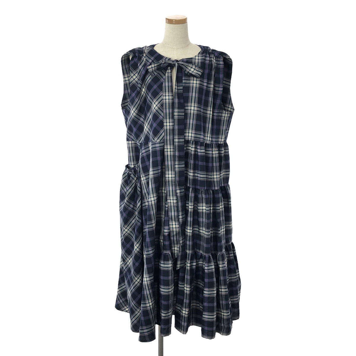 foufou / フーフー | check dress “hsu” チェックドレス「スー」ワンピース | 0 | レディース