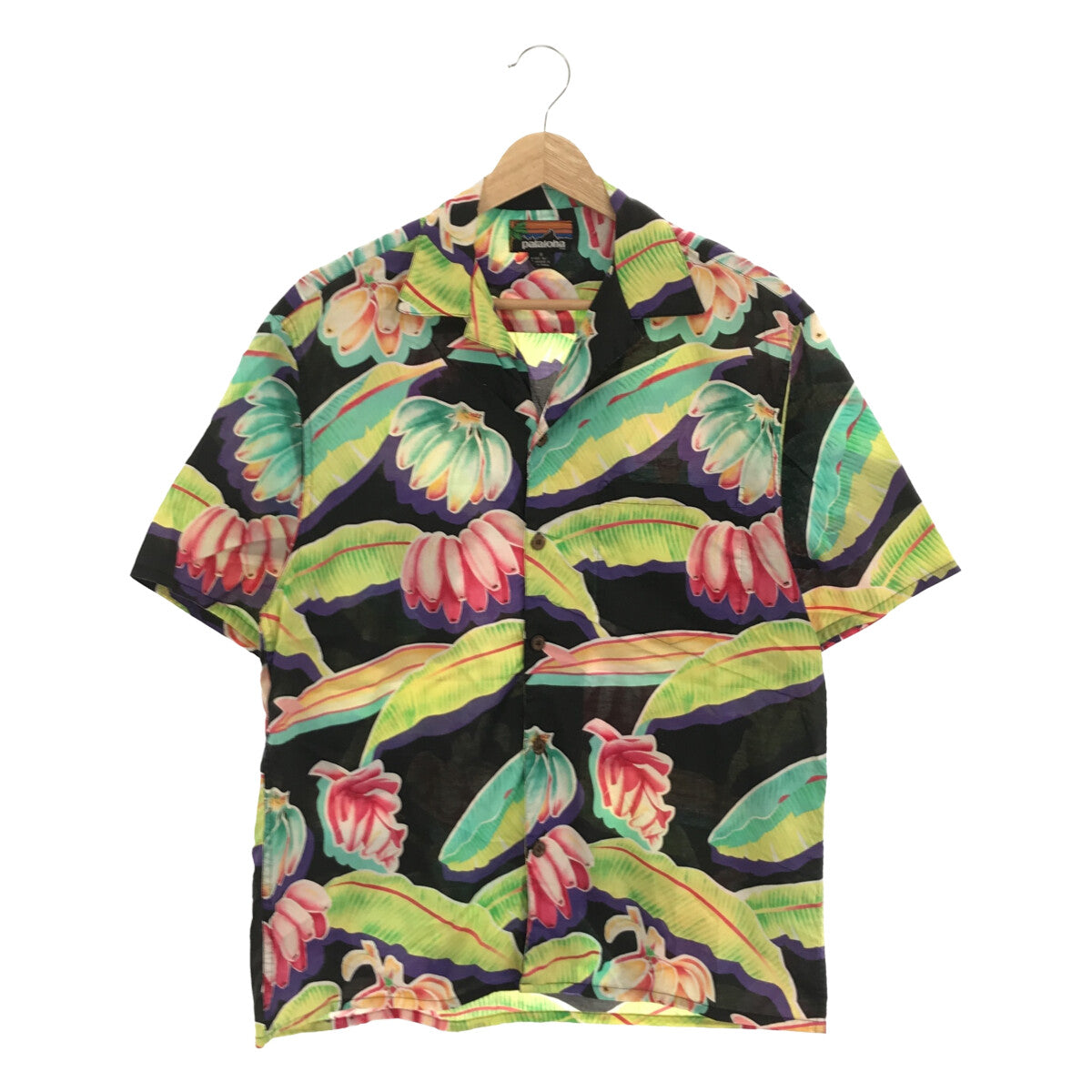 pataloha patagonia / パタゴニアパタロハ | BLACK BANANA ALOHA S/S SHIRT / ブラックバナナ  アロハシャツ | S |