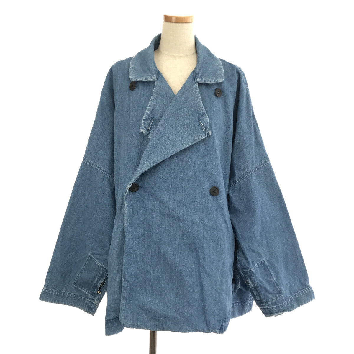 Dulcamara / flannel double short coat