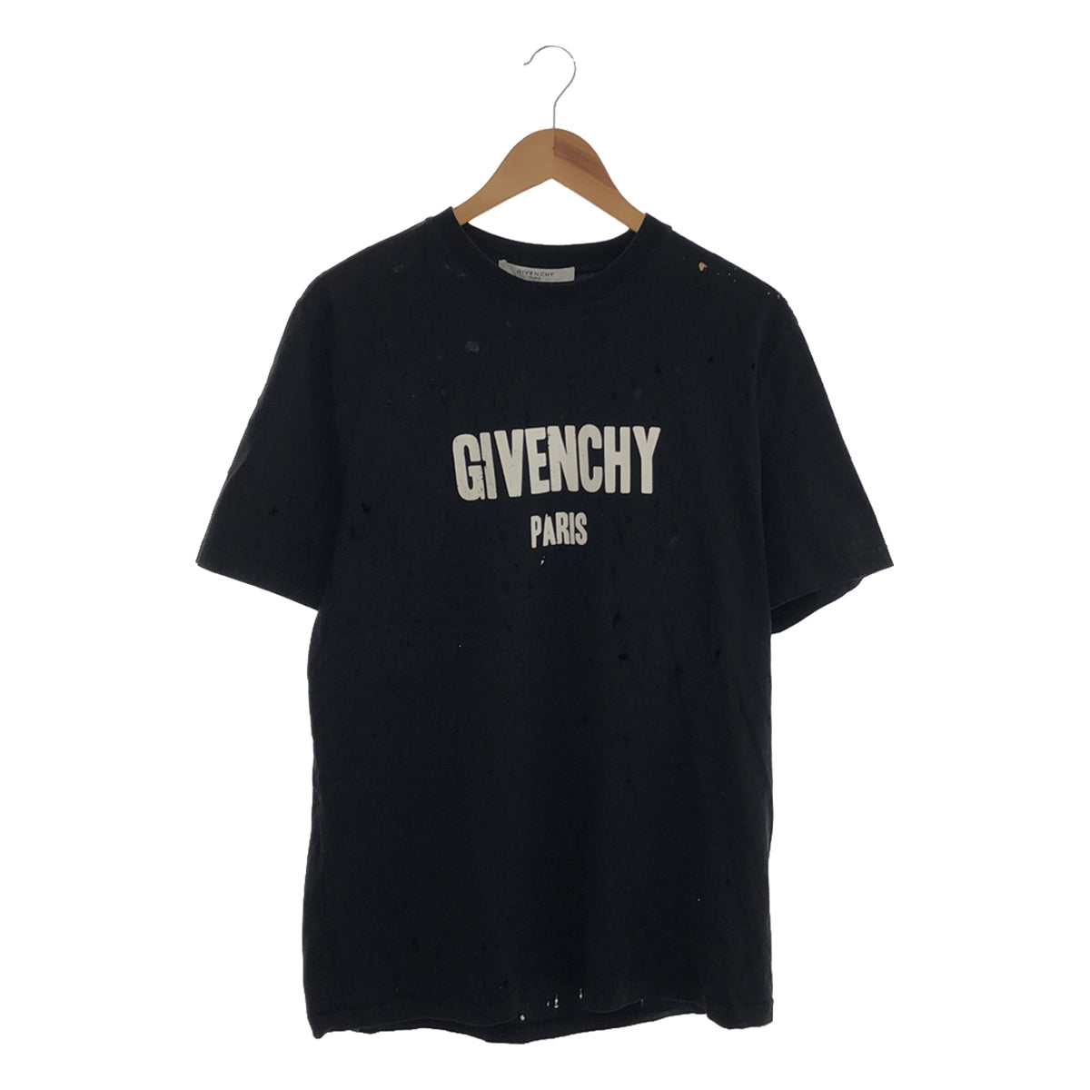 GIVENCHY / ジバンシィ | デストロイ ロゴ Tシャツ | M | レディース – KLD