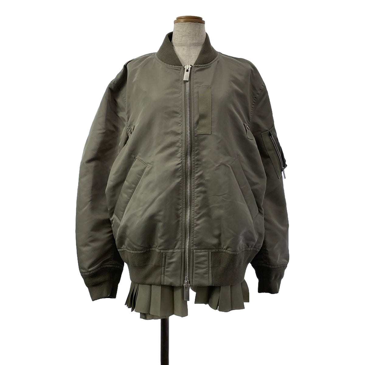 美品】 sacai / サカイ | 2023SS | Nylon Twill Blouson ジャケット | 2 | ライトカーキ | レ – KLD