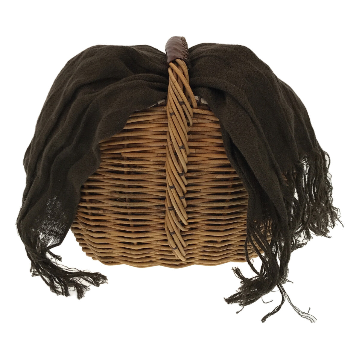 ebagos / 埃巴戈斯 |小牛皮單手柄籃子包 |